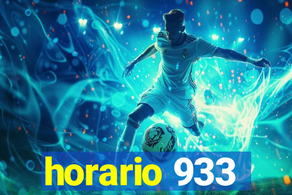 horario 933