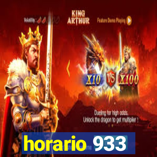 horario 933