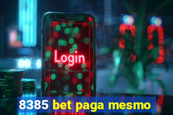 8385 bet paga mesmo