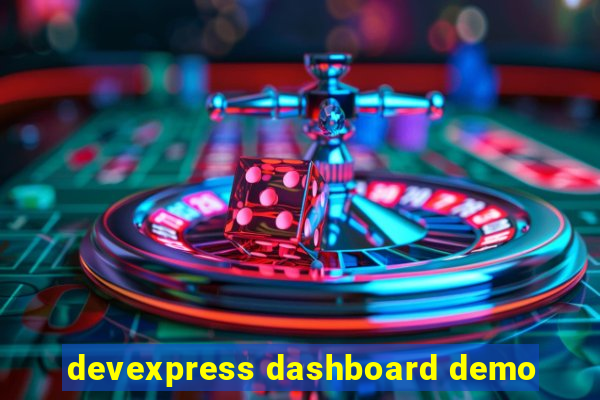 devexpress dashboard demo