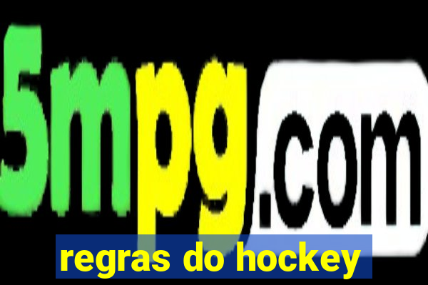 regras do hockey