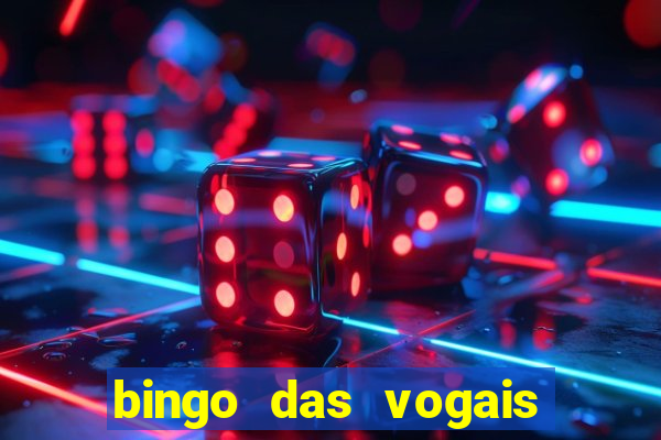 bingo das vogais colorido para imprimir