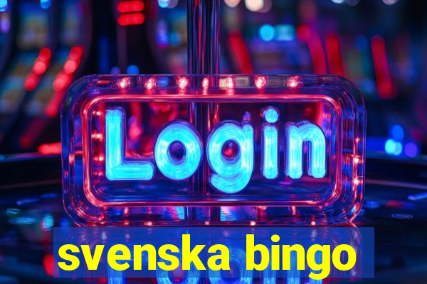 svenska bingo