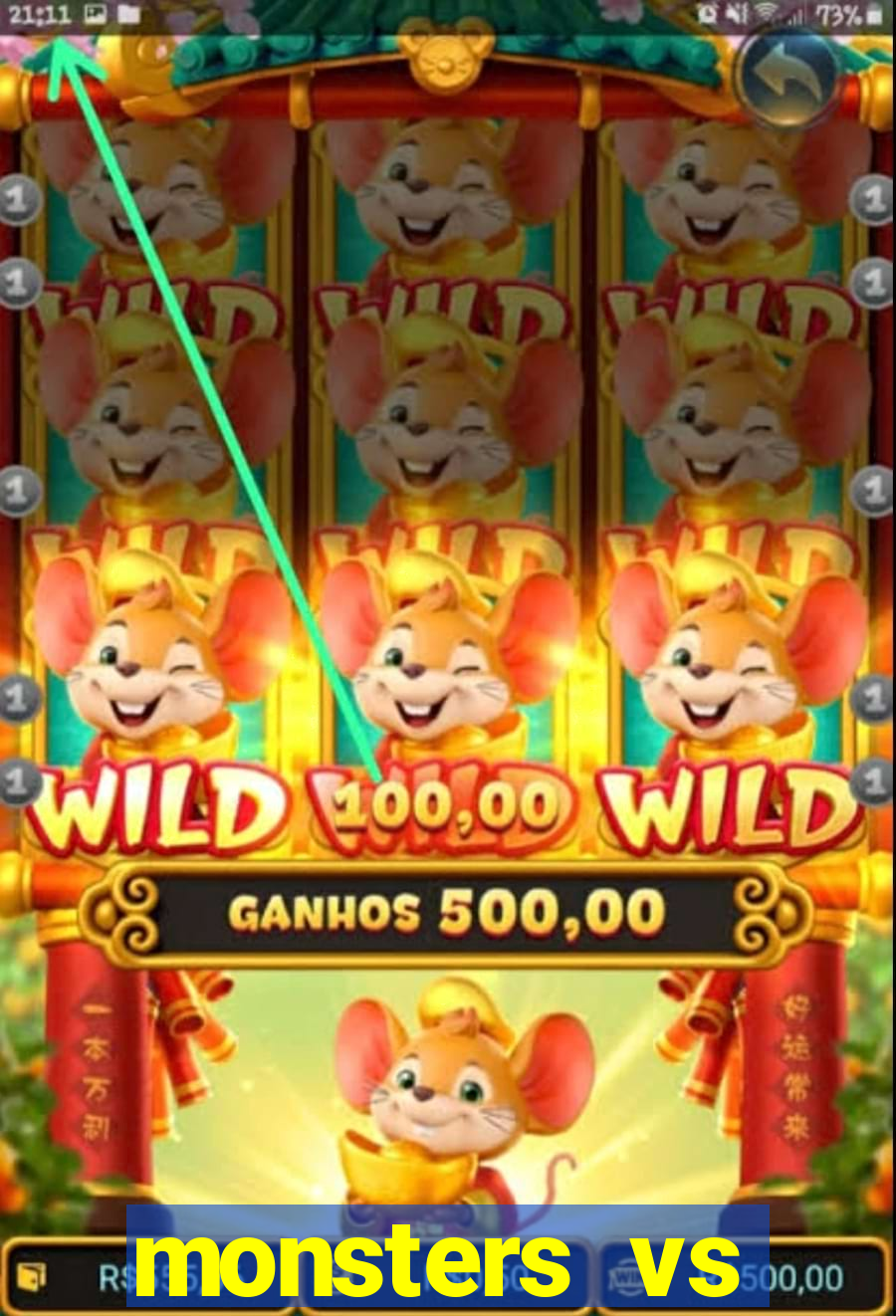 monsters vs gigablox slot online