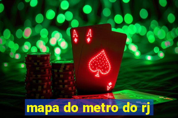 mapa do metro do rj