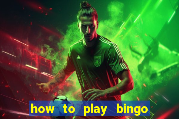 how to play bingo for money