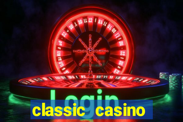 classic casino login page