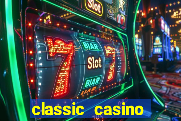 classic casino login page