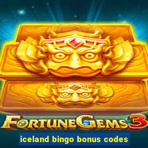 iceland bingo bonus codes