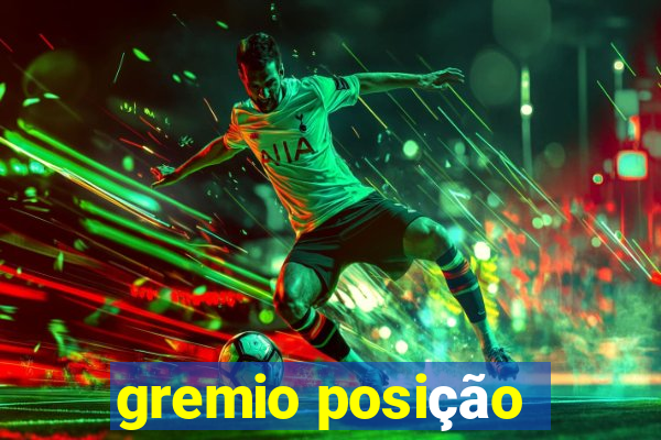 gremio posição