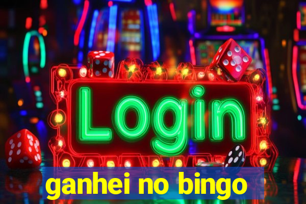 ganhei no bingo