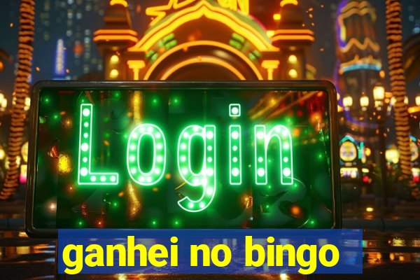 ganhei no bingo