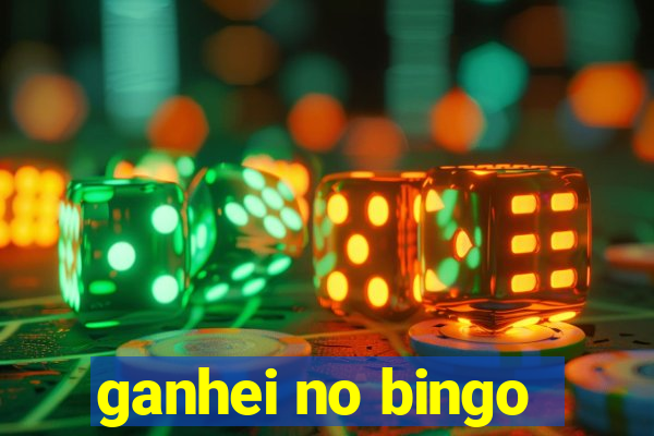 ganhei no bingo