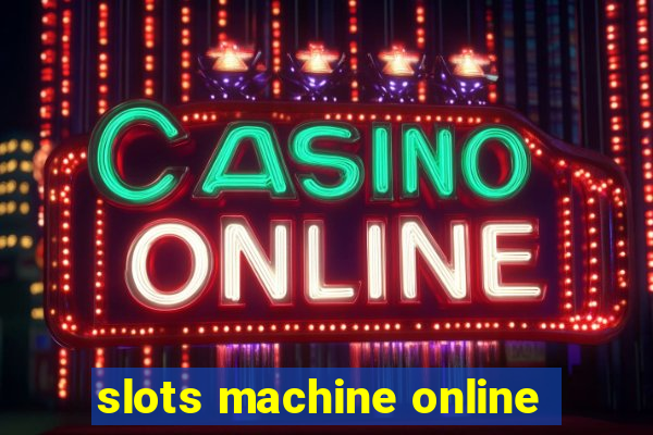 slots machine online