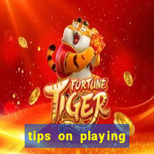 tips on playing slot machines