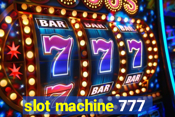 slot machine 777