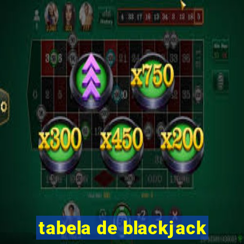 tabela de blackjack