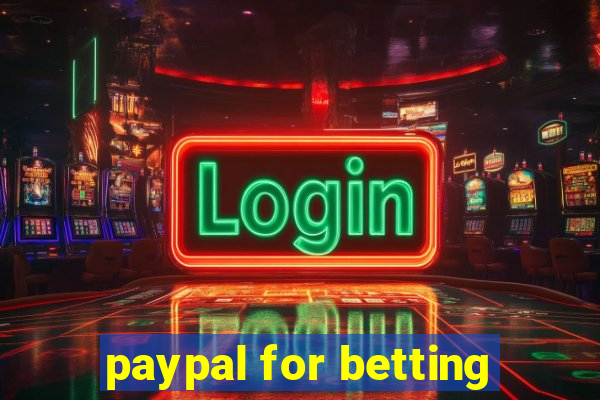 paypal for betting