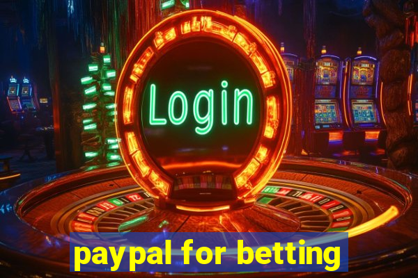 paypal for betting