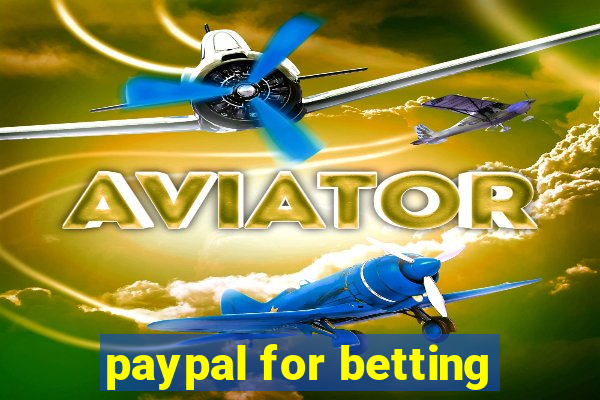 paypal for betting