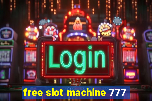 free slot machine 777