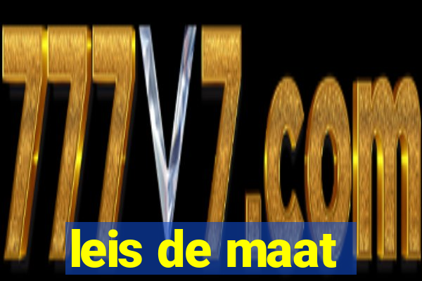 leis de maat