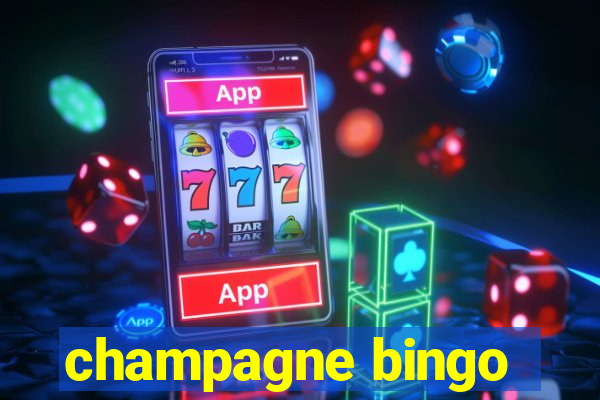 champagne bingo