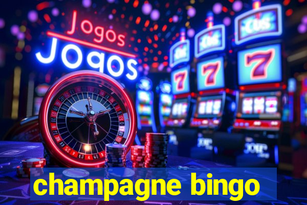 champagne bingo