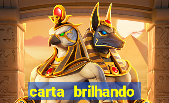 carta brilhando fortune tiger