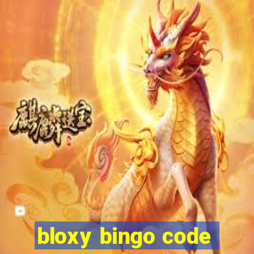 bloxy bingo code