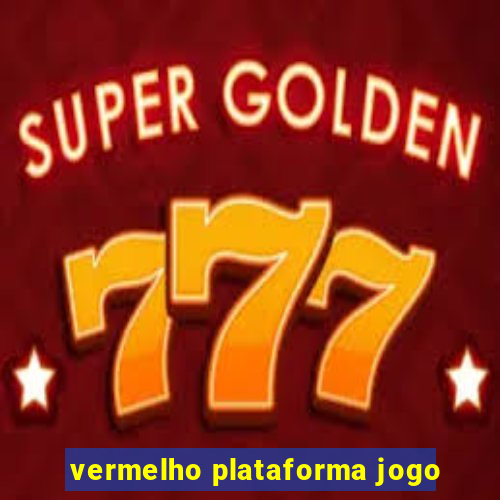 vermelho plataforma jogo