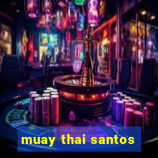 muay thai santos