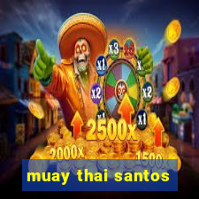 muay thai santos