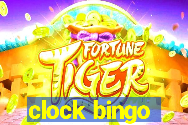 clock bingo