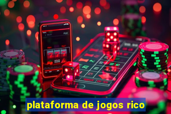 plataforma de jogos rico