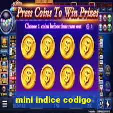 mini indice codigo