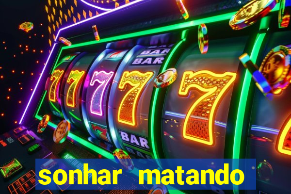 sonhar matando porco jogo do bicho