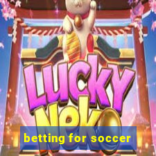 betting for soccer