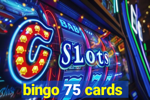 bingo 75 cards