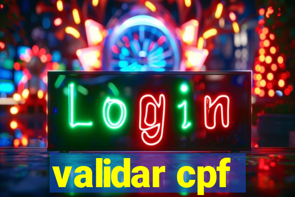 validar cpf