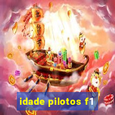 idade pilotos f1