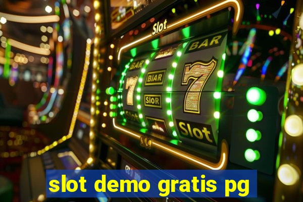 slot demo gratis pg