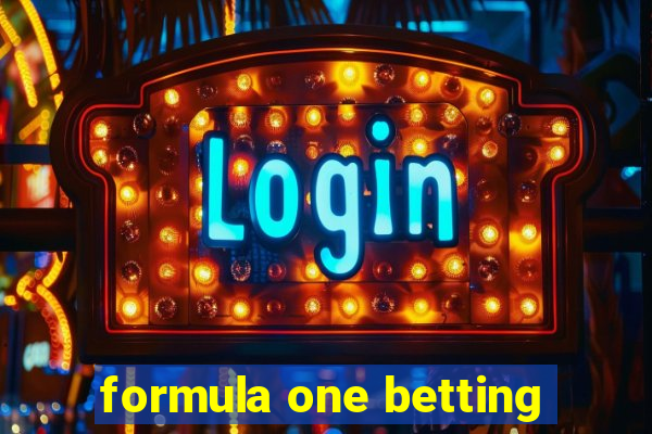 formula one betting