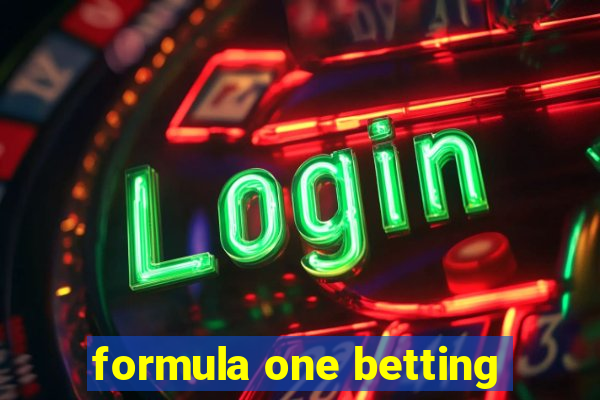 formula one betting