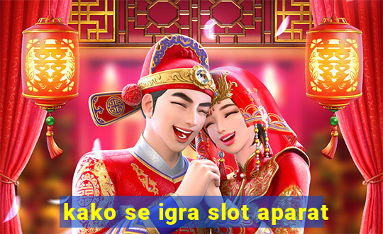 kako se igra slot aparat