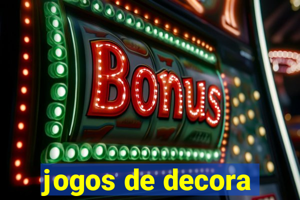 jogos de decora