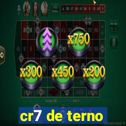 cr7 de terno