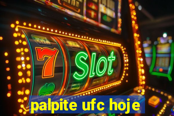 palpite ufc hoje