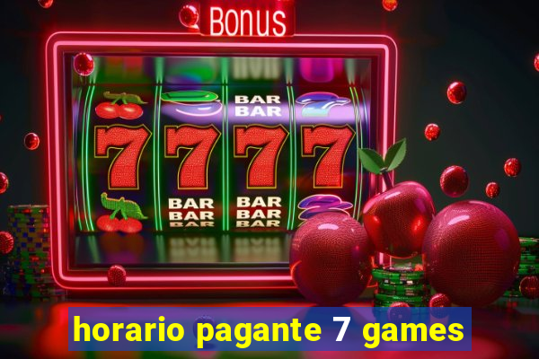 horario pagante 7 games