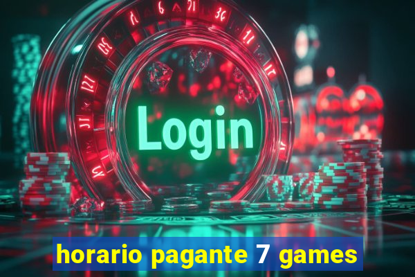 horario pagante 7 games